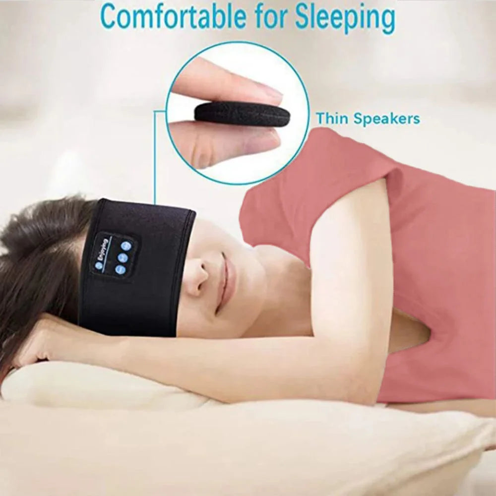 New Bluetooth Sleep Headset Wireless Headphones Music Eye Mask