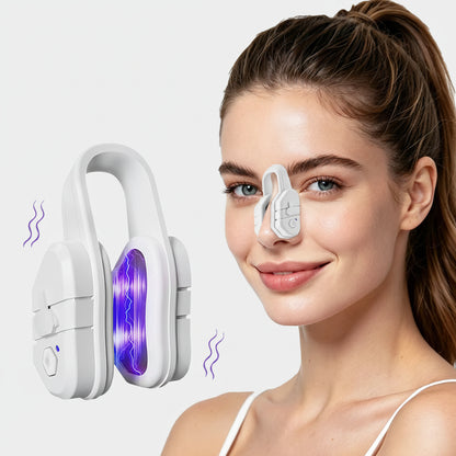 Newly Upgraded EMS Nose Shaper Sculpting Massager Clip Silicone