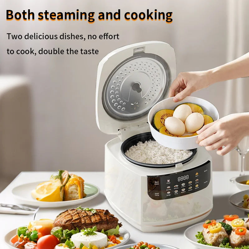 Electric Rice Cooker Smart 2L Automatic Multifunction Rice Cooking Machine