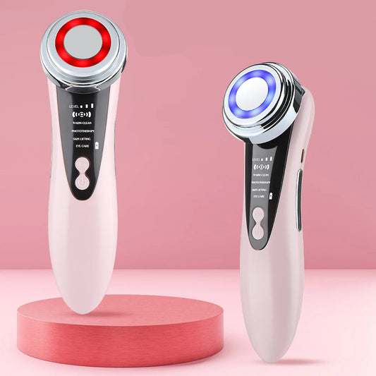 Face Massager Skin 5 In 1 Rejuvenation Massage LED Facial Lifting